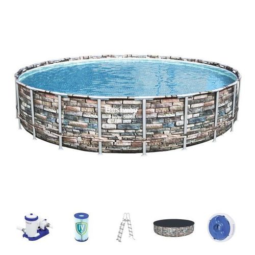 BESTWAY Piscine Hors Sol Power Steel - 671 X 132 Cm 10 BESTWAY Piscine hors sol Power Steel - 671 x 132 cm - Photo n°2; ?>