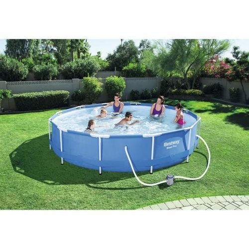 BESTWAY Piscine ronde tubulaire Ø3,66 x H0,76m - Photo n°2; ?>