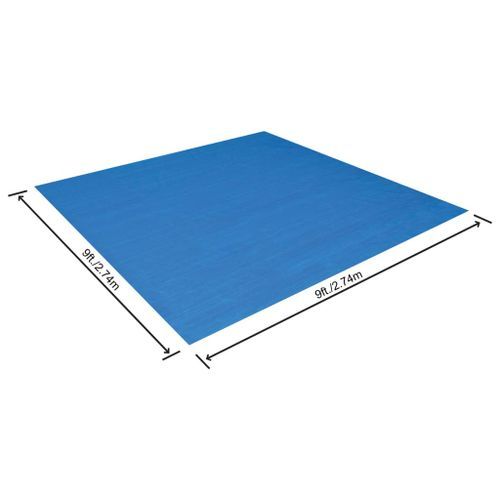 Bestway Tapis de sol pour piscine Flowclear 274x274 cm - Photo n°3; ?>