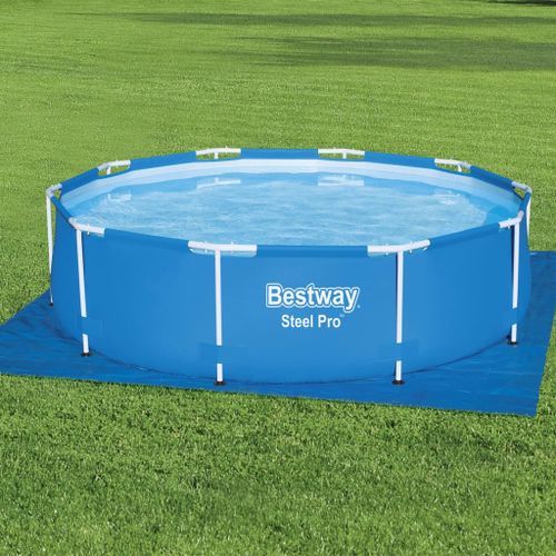 Bestway Tapis de sol pour piscine Flowclear 335x335 cm - Photo n°3; ?>