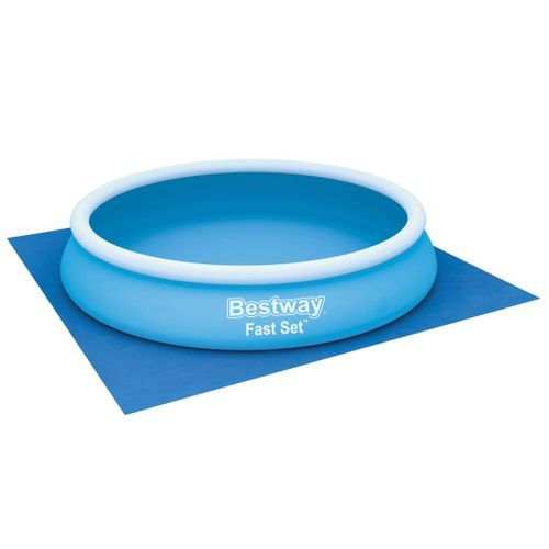 Bestway Tapis de sol pour piscine Flowclear 396x396 cm - Photo n°2; ?>