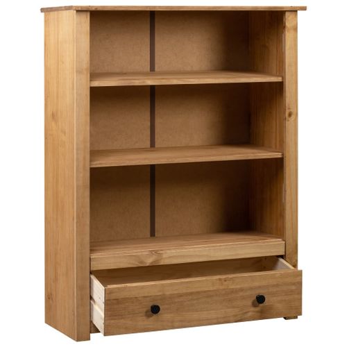 Bibliothèque 80x35x110 cm Bois de pin massif Assortiment Panama - Photo n°2; ?>