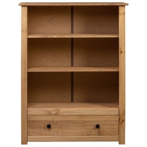 Bibliothèque 80x35x110 cm Bois de pin massif Assortiment Panama - Photo n°3; ?>