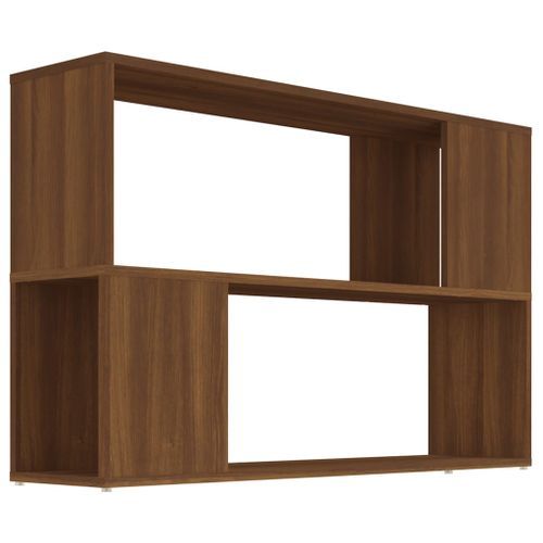 Bibliothèque Chêne marron 100x24x63 cm Bois d'ingénierie - Photo n°2; ?>