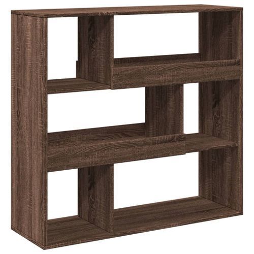 Bibliothèque chêne marron 100x33x94,5 cm bois d'ingénierie - Photo n°2; ?>