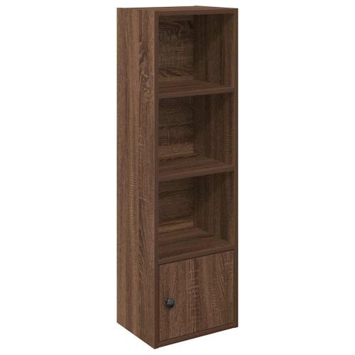 Bibliothèque chêne marron 31x24x102 cm bois d'ingénierie - Photo n°2; ?>