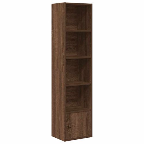 Bibliothèque chêne marron 31x24x127 cm bois d'ingénierie - Photo n°2; ?>