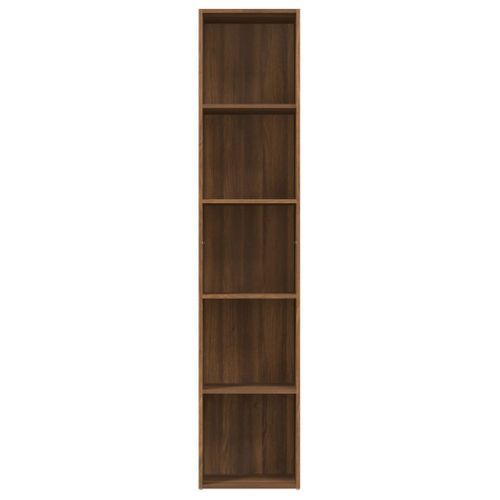 Bibliothèque Chêne marron 40x30x189 cm Bois d'ingénierie - Photo n°3; ?>