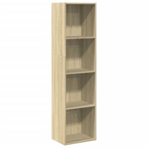 Bibliothèque chêne sonoma 40x30x152 cm bois d'ingénierie - Photo n°2; ?>