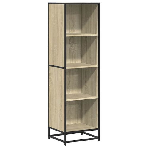 Bibliothèque chêne sonoma 40x35x139 cm bois d'ingénierie - Photo n°2; ?>