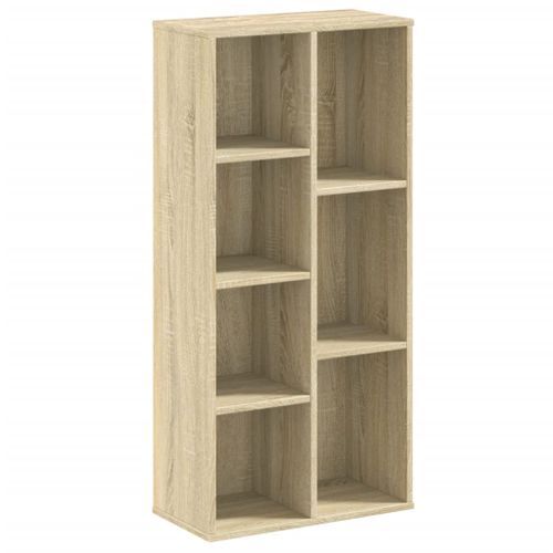 Bibliothèque chêne sonoma 50x25x105 cm bois d'ingénierie - Photo n°2; ?>