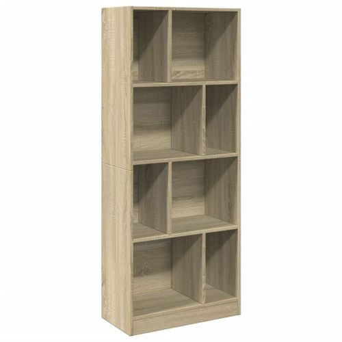 Bibliothèque chêne sonoma 57x28,5x141 cm bois d'ingénierie - Photo n°2; ?>