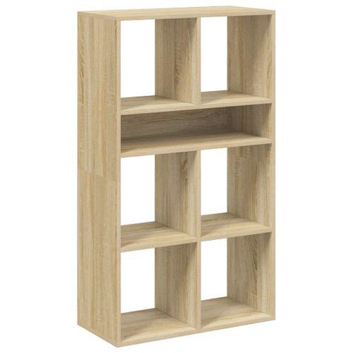 Bibliothèque chêne sonoma 66x31x112 cm bois d'ingénierie - Photo n°2; ?>