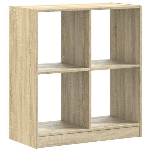 Bibliothèque chêne sonoma 68,5x32x75 cm bois d'ingénierie - Photo n°2; ?>