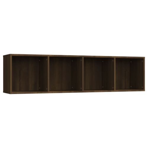 Bibliothèque/Meuble TV Chêne marron 143x30x36cm Bois ingénierie - Photo n°2; ?>