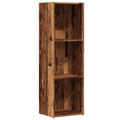 Bibliothèque vieux bois 36x30x114 cm bois d'ingénierie - Photo n°2; ?>