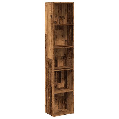 Bibliothèque vieux bois 40x30x189 cm bois d'ingénierie - Photo n°2; ?>