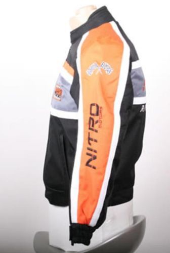 Blouson cross enfant orange Nitro Racing - Photo n°3; ?>