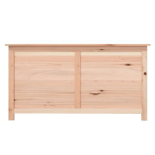 Boîte à coussins d'extérieur 100x50x56 cm Bois de sapin massif - Photo n°3; ?>