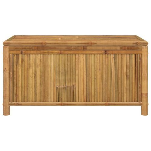 Boîte de rangement de jardin 110x52x55 cm Bambou - Photo n°3; ?>