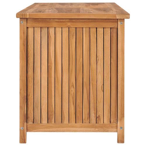 Boîte de rangement de jardin 150x50x58 cm Bois de teck solide - Photo n°3; ?>