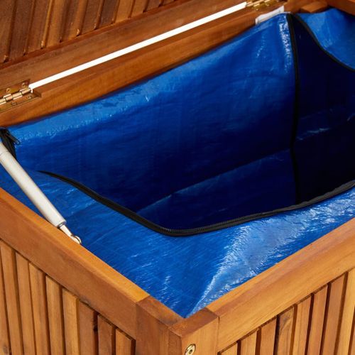 Boîte de rangement de jardin 150x80x75 cm Bois d'acacia solide - Photo n°2; ?>