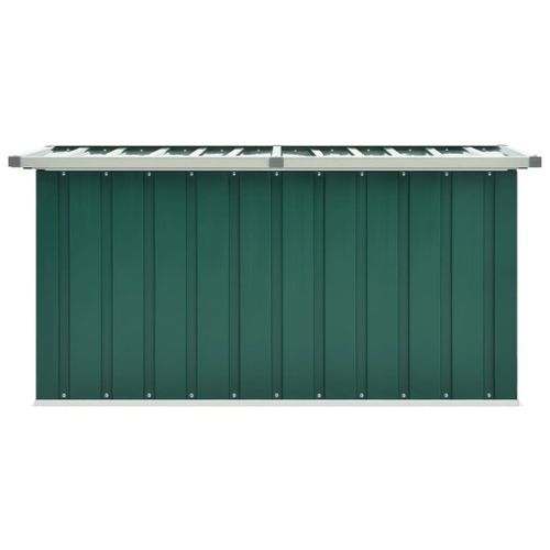 Boîte de rangement de jardin Vert 129x67x65 cm - Photo n°3; ?>