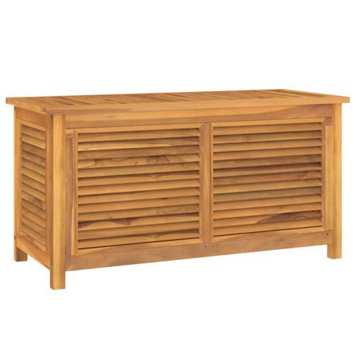 Boîte De Rangement Jardin Et Sac 114x50x58 Cm Bois Massif Teck 18 Boîte de rangement jardin et sac 114x50x58 cm bois massif teck - Photo n°2; ?>