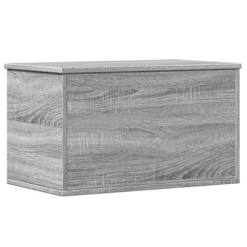 Boîte de rangement sonoma gris 60x35x35 cm bois d'ingénierie - Photo n°2; ?>