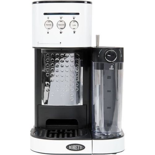 BORETTI B401 Machine a expresso 15 bars - Cappuccino et latté avec mousse de lait - Blanc - Photo n°2; ?>