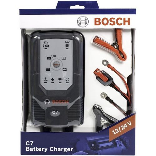 BOSCH - Chargeur de batterie C7 - 12/24V - Photo n°2; ?>