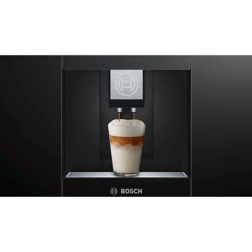 BOSCH CTL636ES6 Machine a café HomeConnect - Réservoir 2.4L - Prépare 2 tasses simultanément - Inox - Photo n°3; ?>