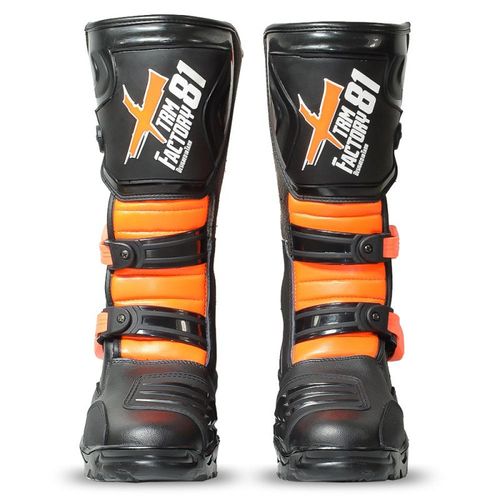 Bottes cross enfant orange Xtrm - Photo n°2; ?>