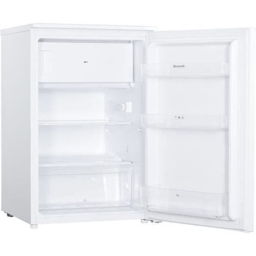 BRANDT BST514FSW - Réfrigérateur Table Top - 116 L (102L + 14L) - Froid statique - L 50 x H 85 cm - Blanc - Photo n°2; ?>