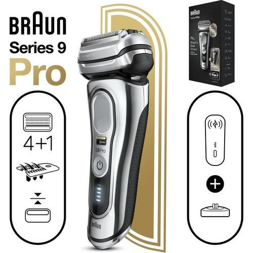 BRAUN 81747605 - Braun Series 9 Pro 9426s - Rasoir Électrique barbe et cheveux - ProLift - Power Case - Autonomie 60min - Photo n°2; ?>