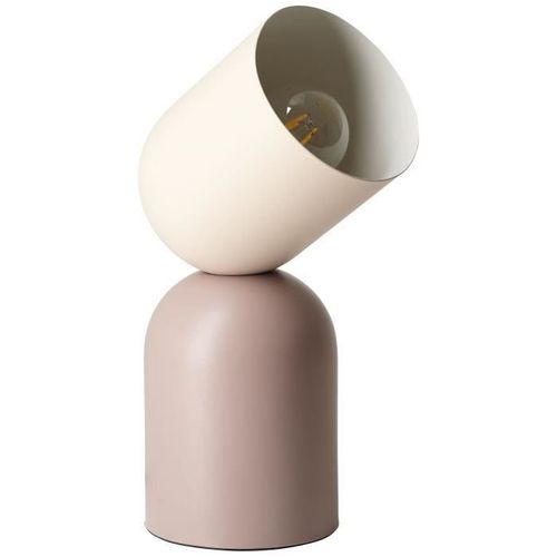 BRILLANT Lampe a poser Yan - Métal - E27 1x30W - Beige - Photo n°3; ?>
