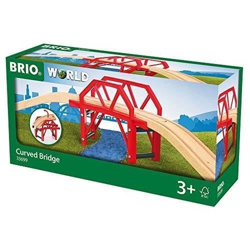 BRIO World - 33699 - Pont Courbe - Jouet en bois - Photo n°2; ?>