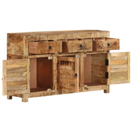 Buffet 110x30x65 cm Bois massif de manguier - Photo n°2; ?>