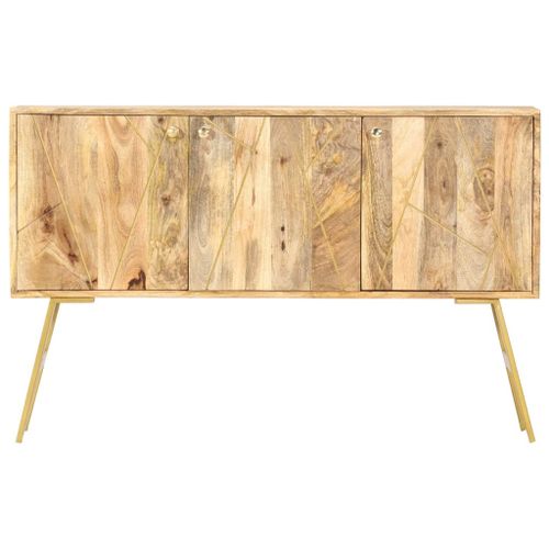 Buffet 118x30x75 cm Bois de manguier massif 2 - Photo n°3; ?>