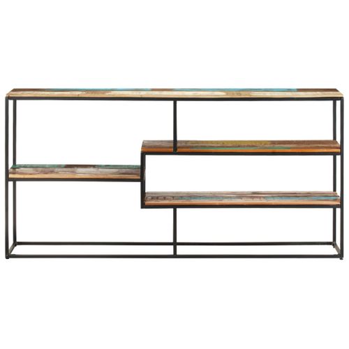 Buffet 150x30x75 cm Bois de récupération massif - Photo n°2; ?>