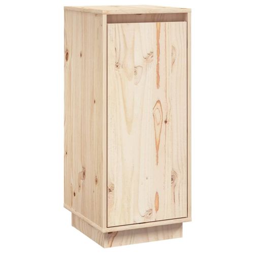 Buffet 31,5x34x75 cm Bois massif de pin - Photo n°2; ?>