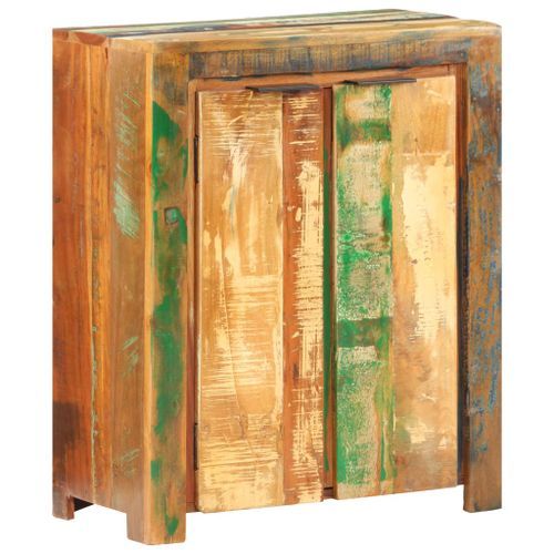 Buffet 59x33x75 cm Bois de récupération solide - Photo n°2; ?>