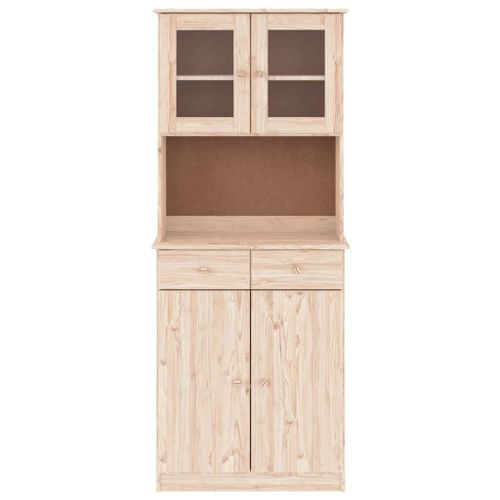 Buffet ALTA 77x35x188 cm bois massif de pin - Photo n°3; ?>