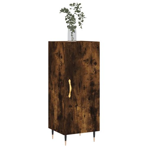 Buffet Chêne fumé 34,5x34x90 cm Bois d'ingénierie - Photo n°3; ?>