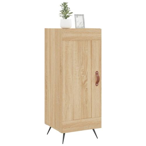 Buffet Chêne sonoma 34,5x34x90 cm Bois d'ingénierie - Photo n°3; ?>