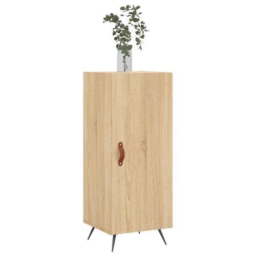 Buffet Chêne sonoma 34,5x34x90 cm Bois d'ingénierie - Photo n°3; ?>