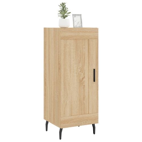 Buffet Chêne sonoma 34,5x34x90 cm Bois d'ingénierie - Photo n°3; ?>