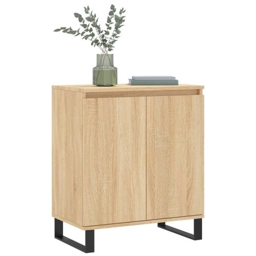 Buffet Chêne sonoma 60x35x70 cm Bois d'ingénierie - Photo n°3; ?>