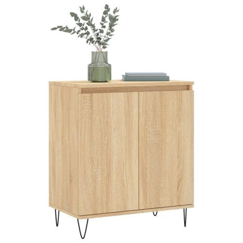 Buffet Chêne sonoma 60x35x70 cm Bois d'ingénierie - Photo n°3; ?>