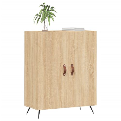 Buffet chêne sonoma 69,5x34x90 cm bois d'ingénierie - Photo n°3; ?>